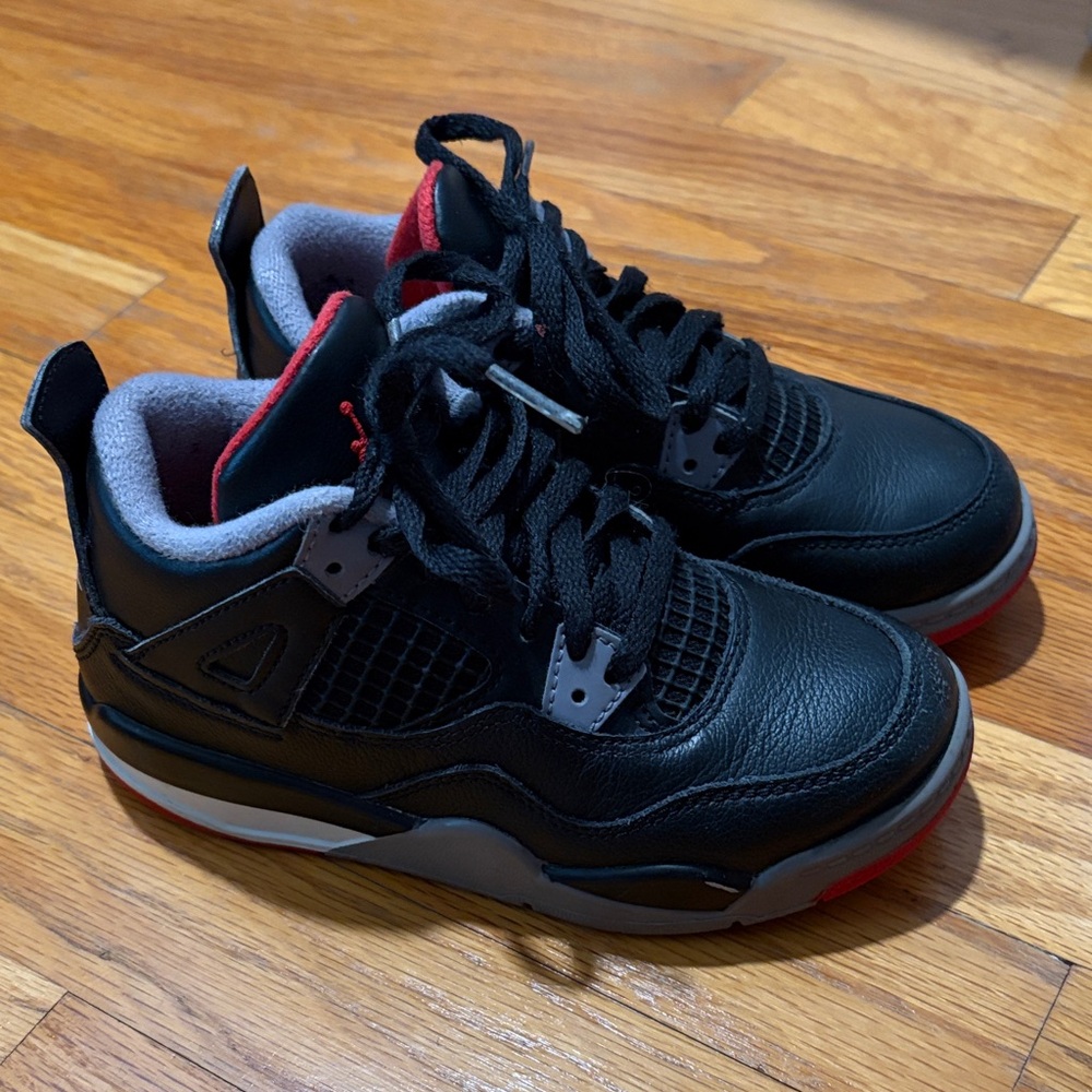 Jordan Retro 4 Bred Reimagined sneaker size 12 C  Excellent condition